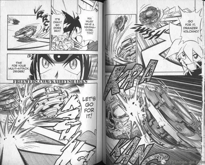 Bakuden Shoot Beyblade Chapter 7.2 8